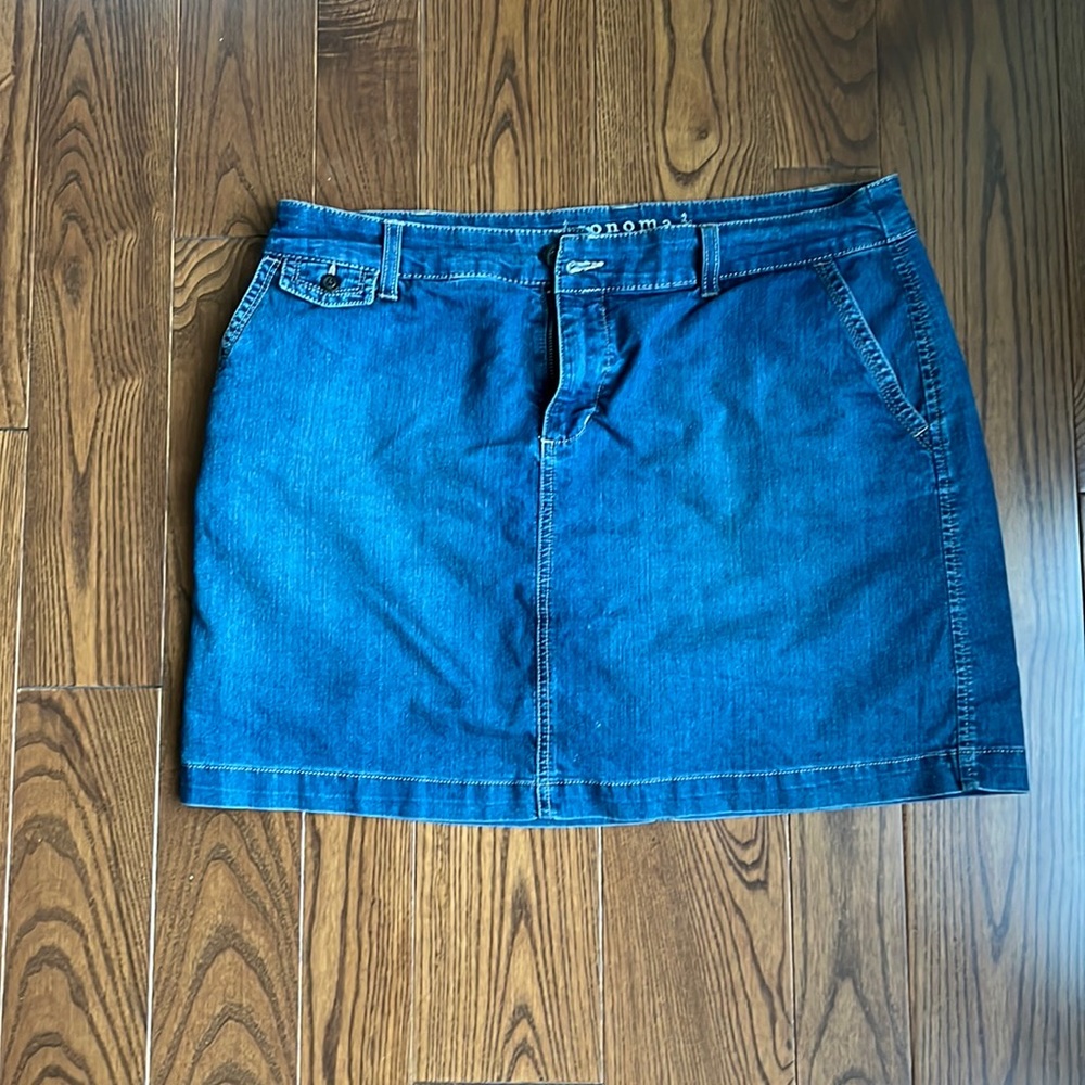 Denim Skort Size 12 - Picture 8 of 8